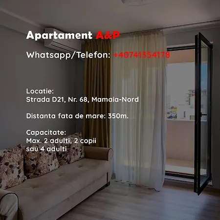 A&p Mamaia-nord Apartment Navodari